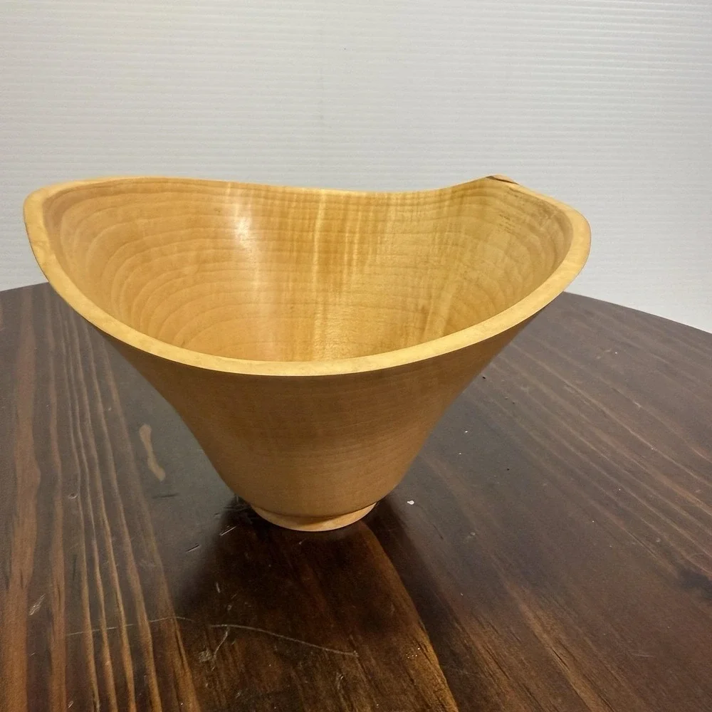 Maple Wood BowlArtist‎ Jerry Kermode 2001 Natural